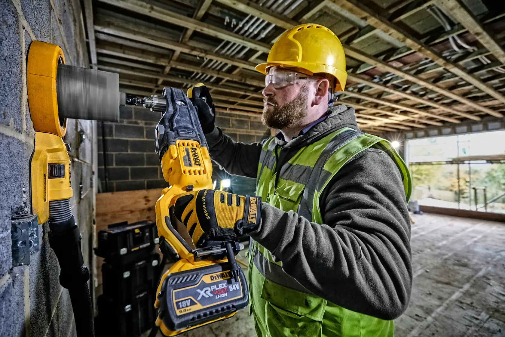 PERCEUSE VISSEUSE D’ANGLE XR Flexvolt 54V BRUSHLESS SANS BATTERIE NI CHARGEUR