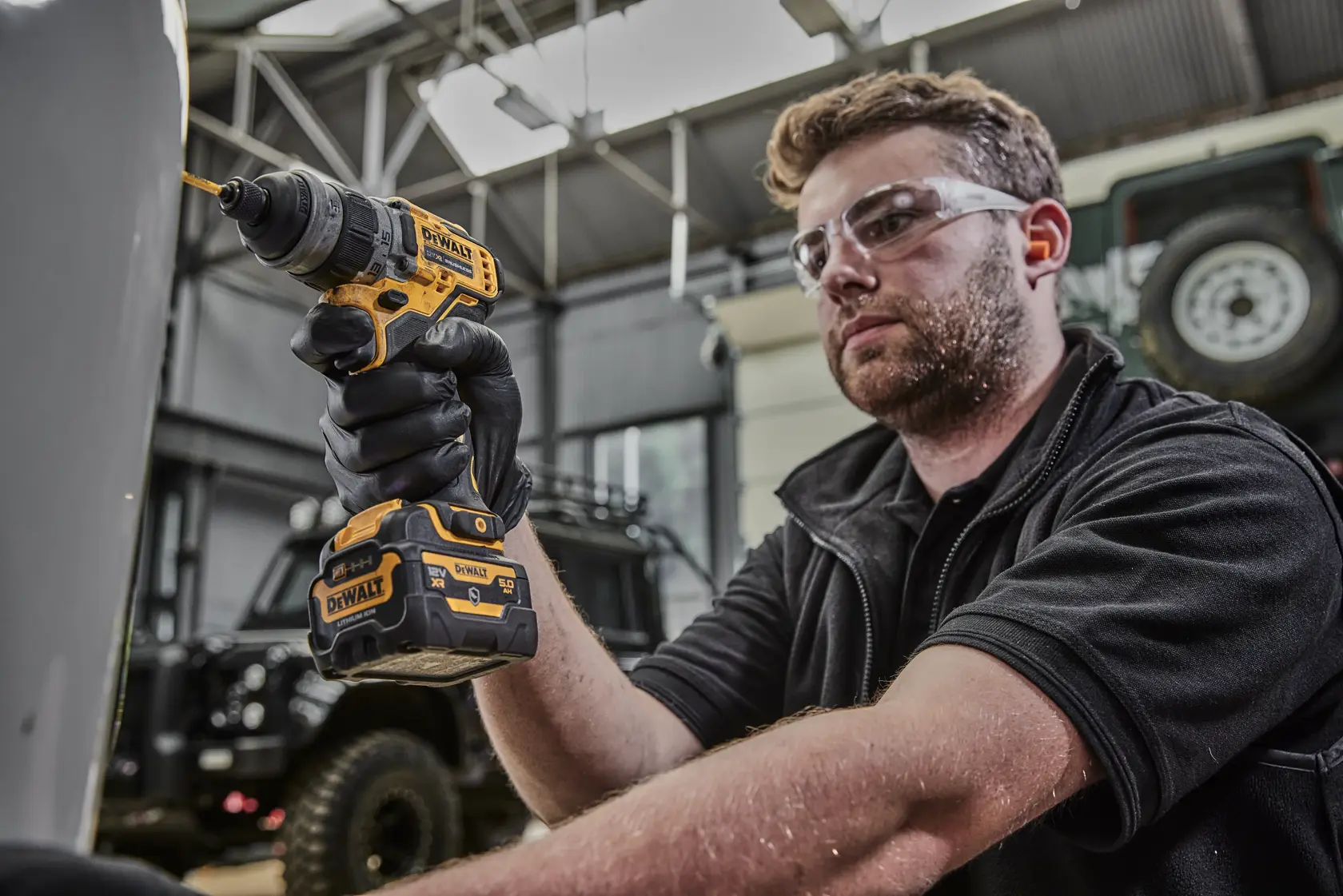 Perceuse Visseuse multi-têtes  XR 12V Brushless