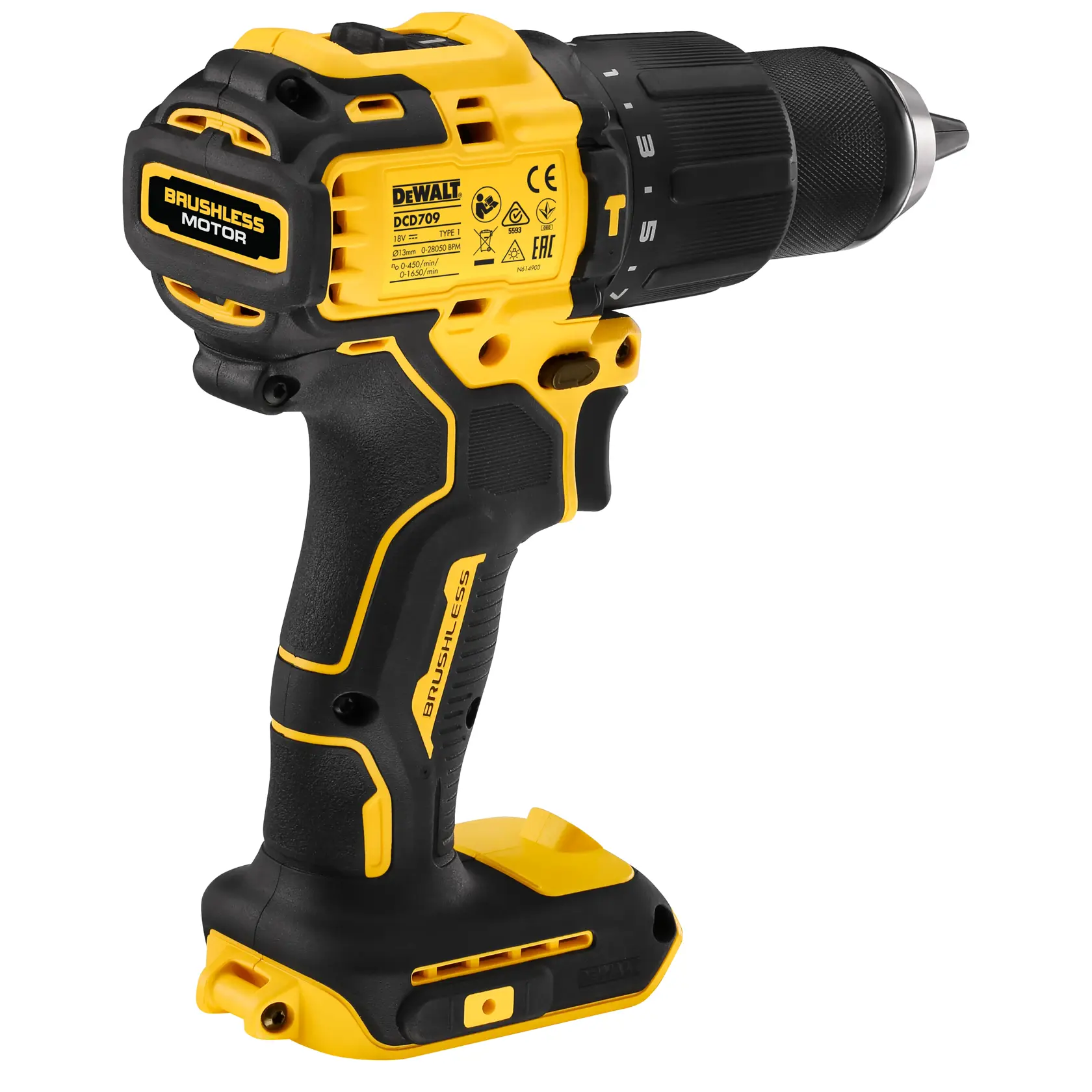 18V XR Brushless Visseuse/Perceuse à percussion Compacte