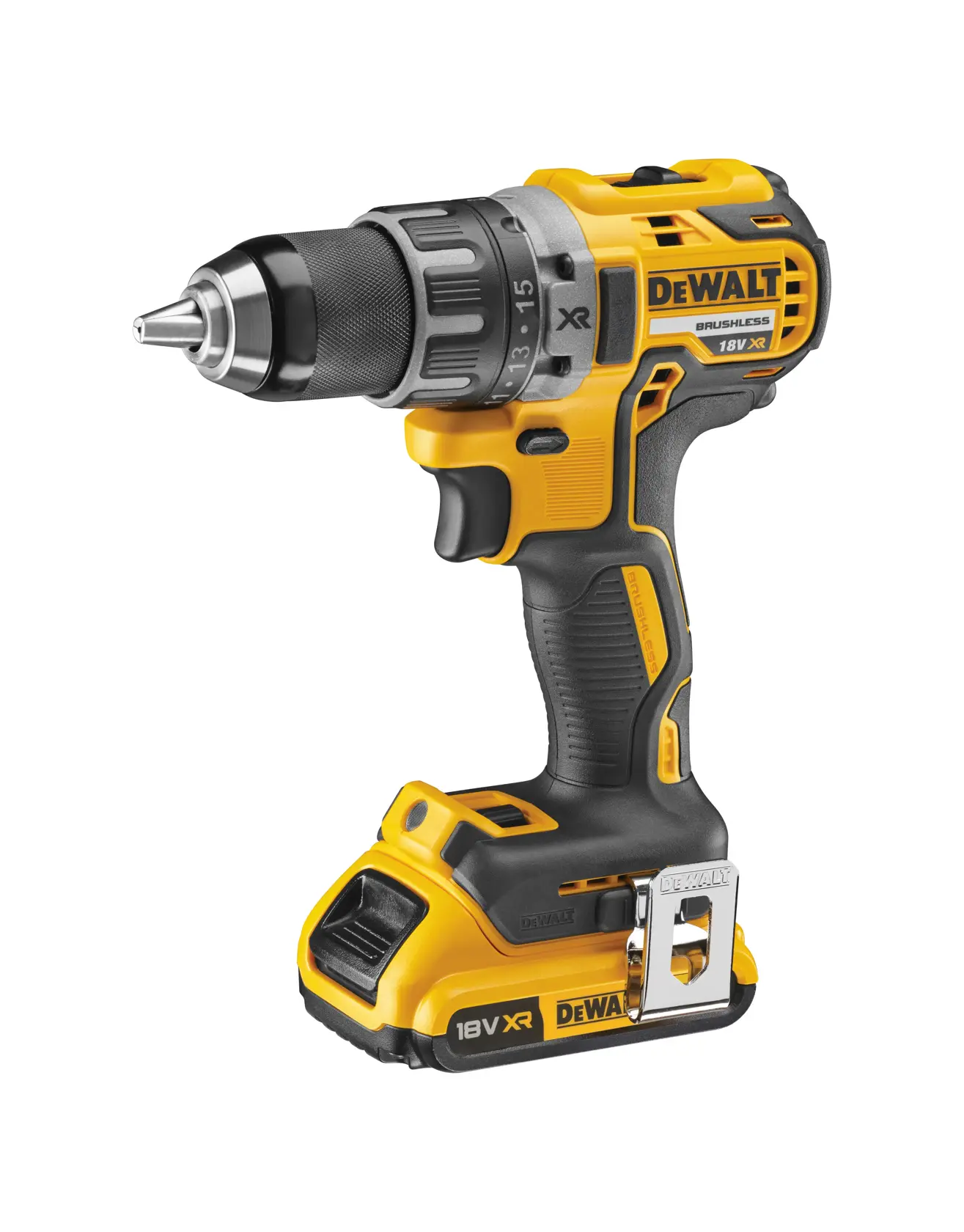 Perceuse visseuse Compact XR 18V 2Ah Li-Ion Brushless - 2 batteries