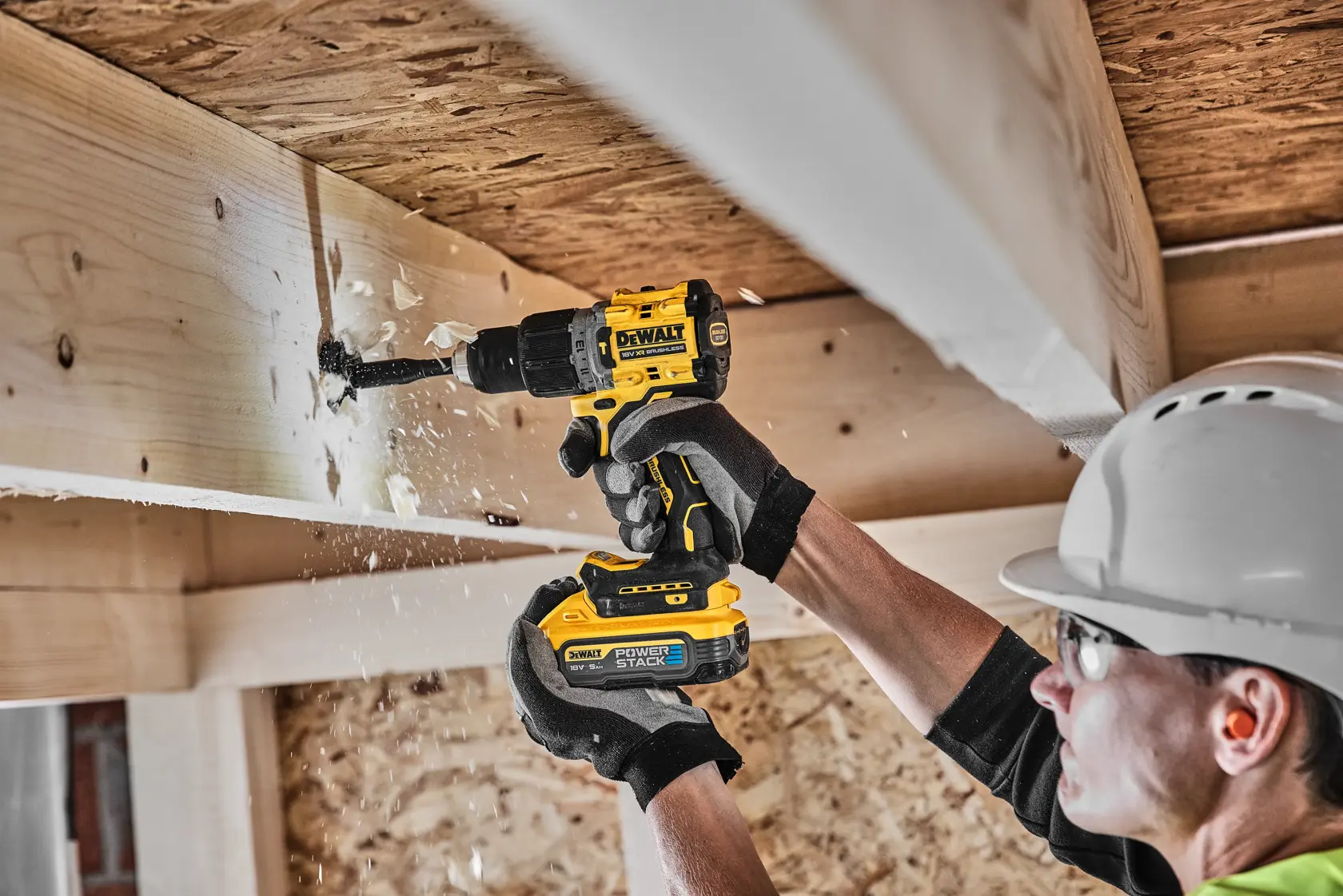 18V XR Brushless Compacte Schroef-/klopboormachine G3