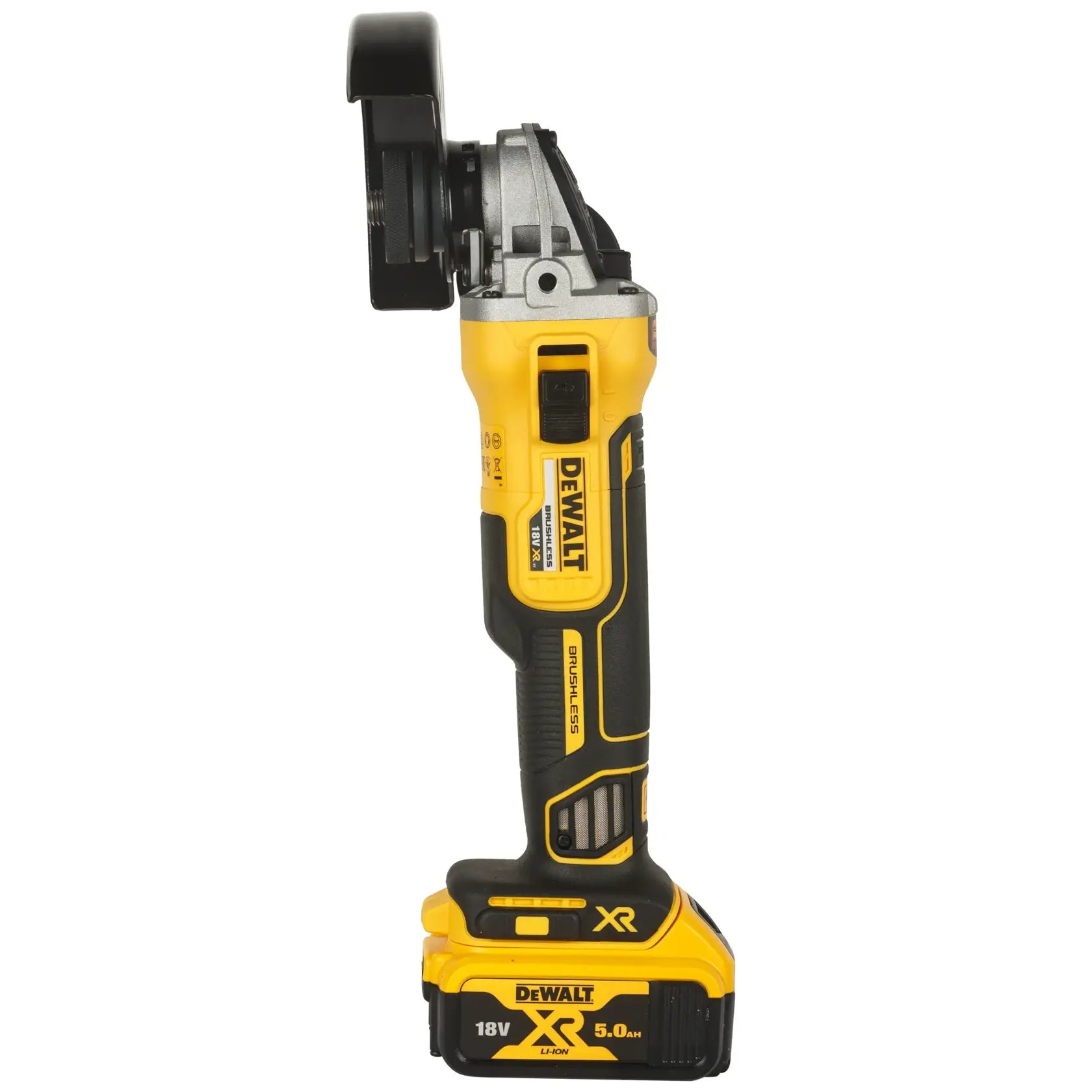 Meuleuse 125mm Brushless XR 18V 5Ah Li-Ion