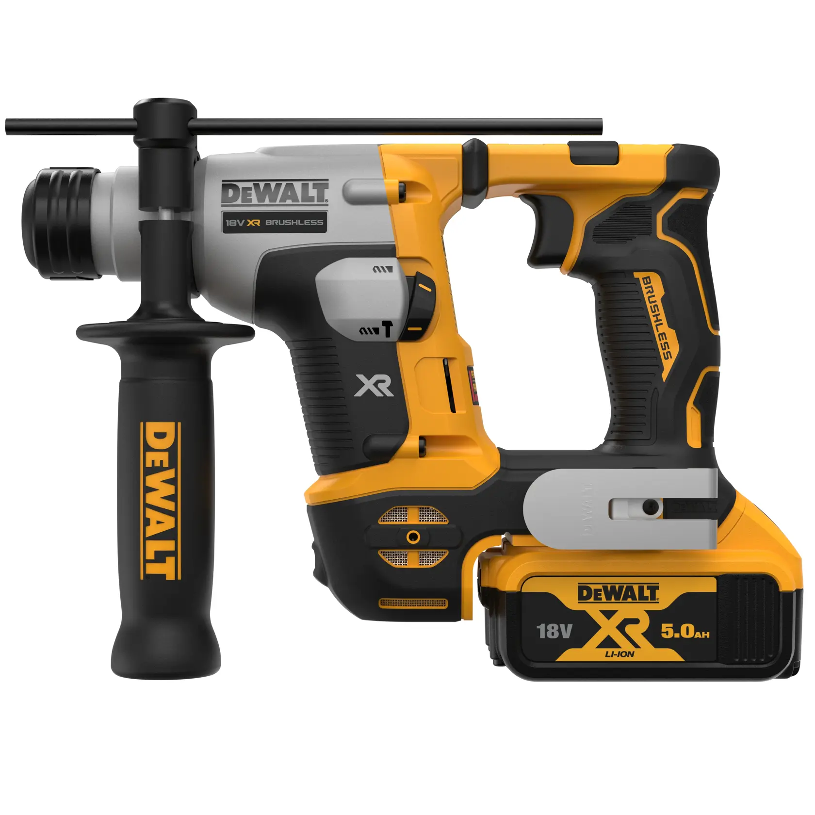Perforateur-Burineur SDS-PLUS 18V XR Ultra Compact 1.4J 2 x 5.0Ah en TSTAK®