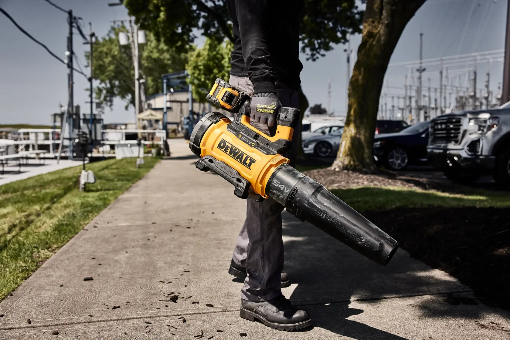 54V XR FLEXVOLT Brushless Axiale bladblazer (met 9.0Ah accu en lader)