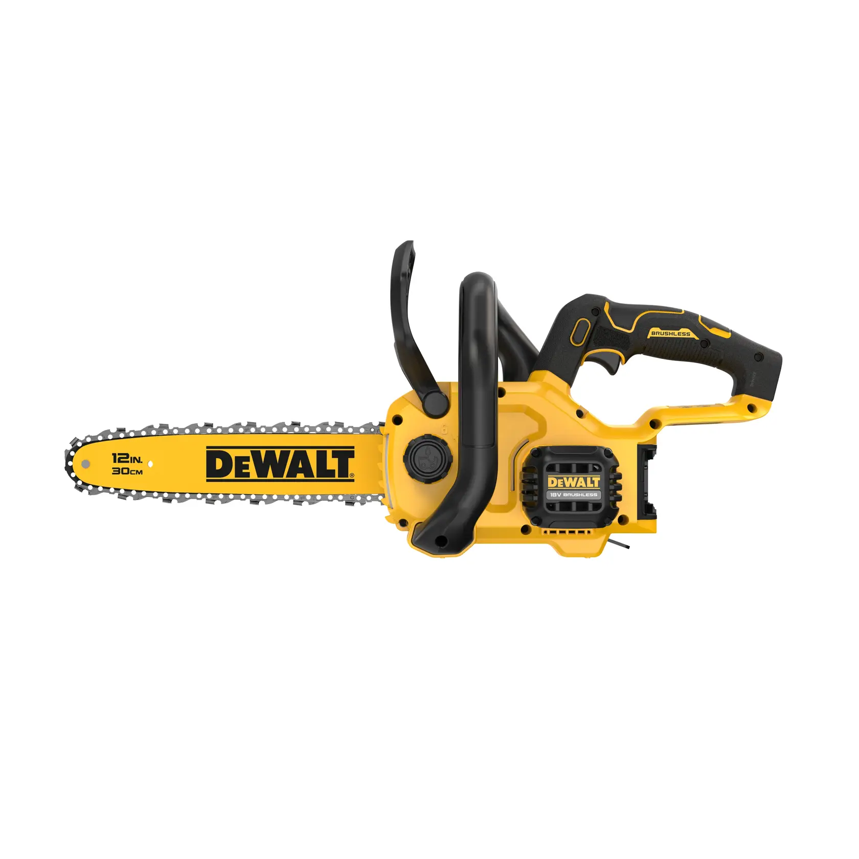 18V XR Tronçonneuse compacte Brushless 30cm (sans batterie ni chargeur)