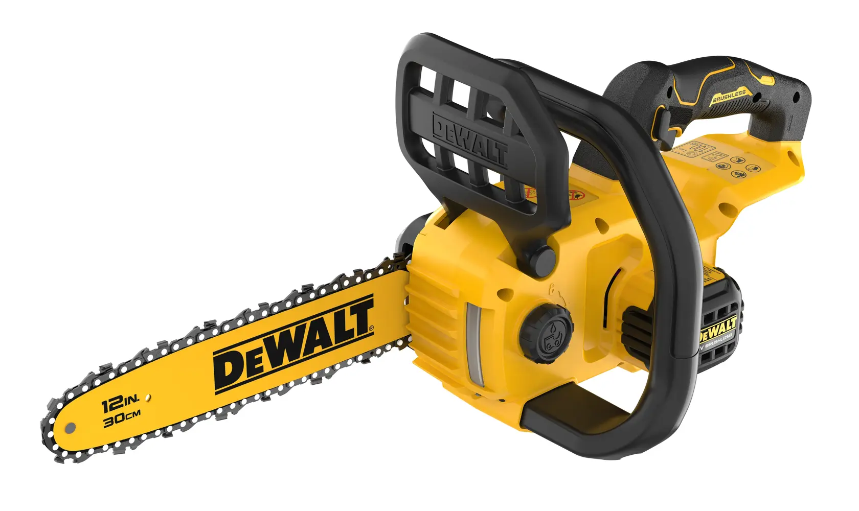 18V XR Tronçonneuse compacte Brushless 30cm (sans batterie ni chargeur)