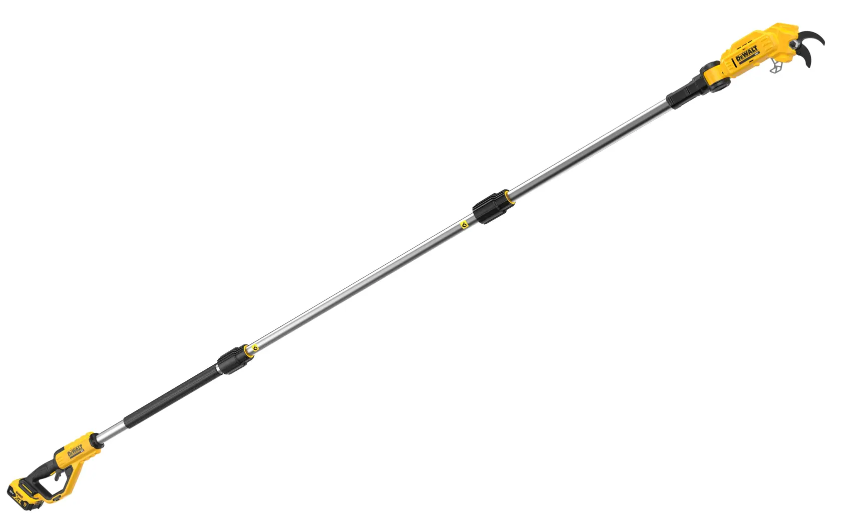 18V XR Sécateur sur perche (avec batterie 5.0Ah et chargeur)