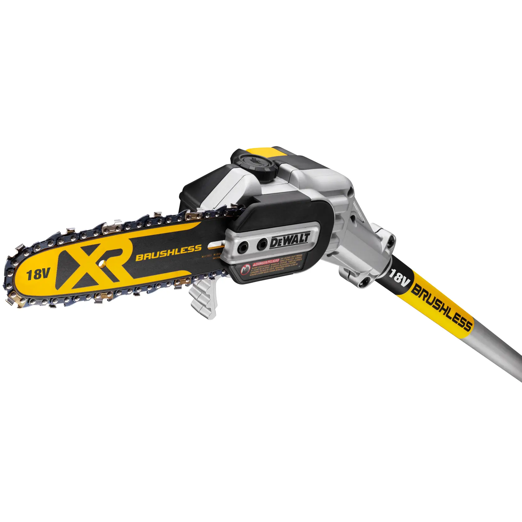 18V XR Brushless Kettingzaag op steel 20cm (zonder accu en lader)