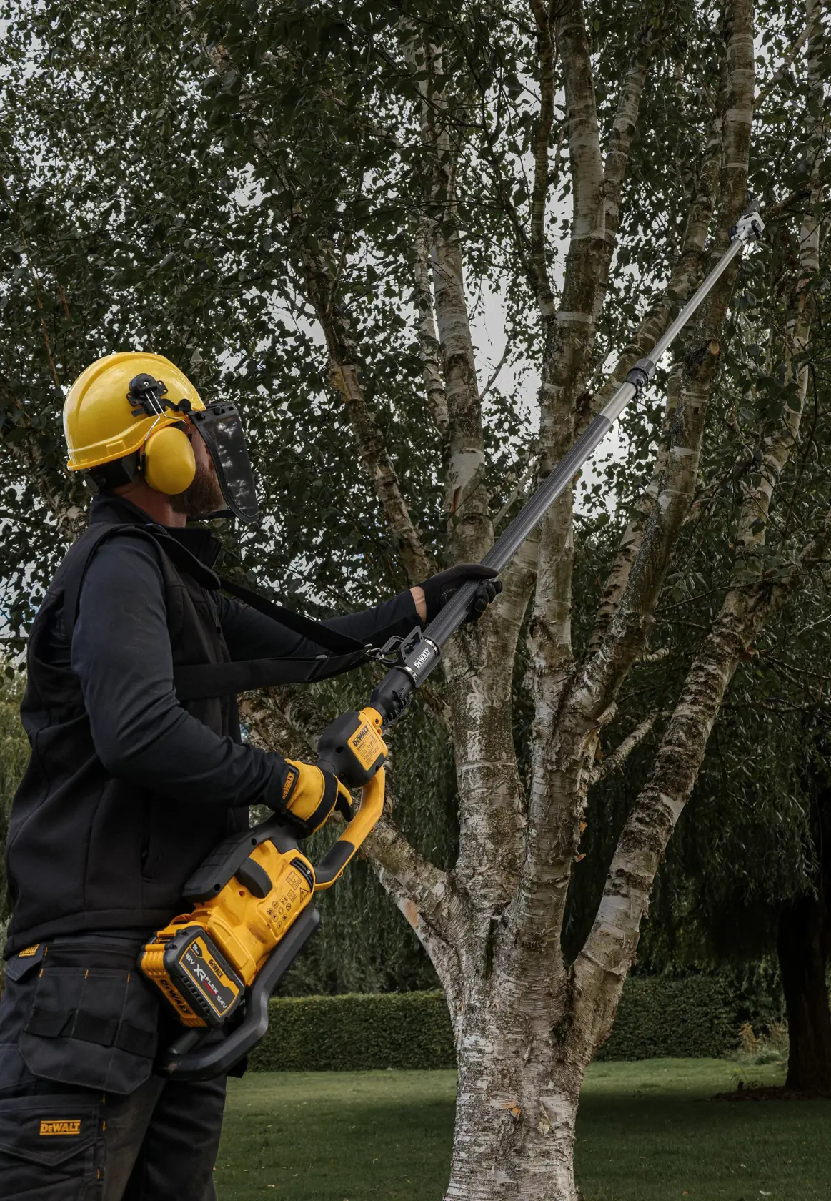 54V XR FLEXVOLT Split boom met grastrimmer opzetstuk