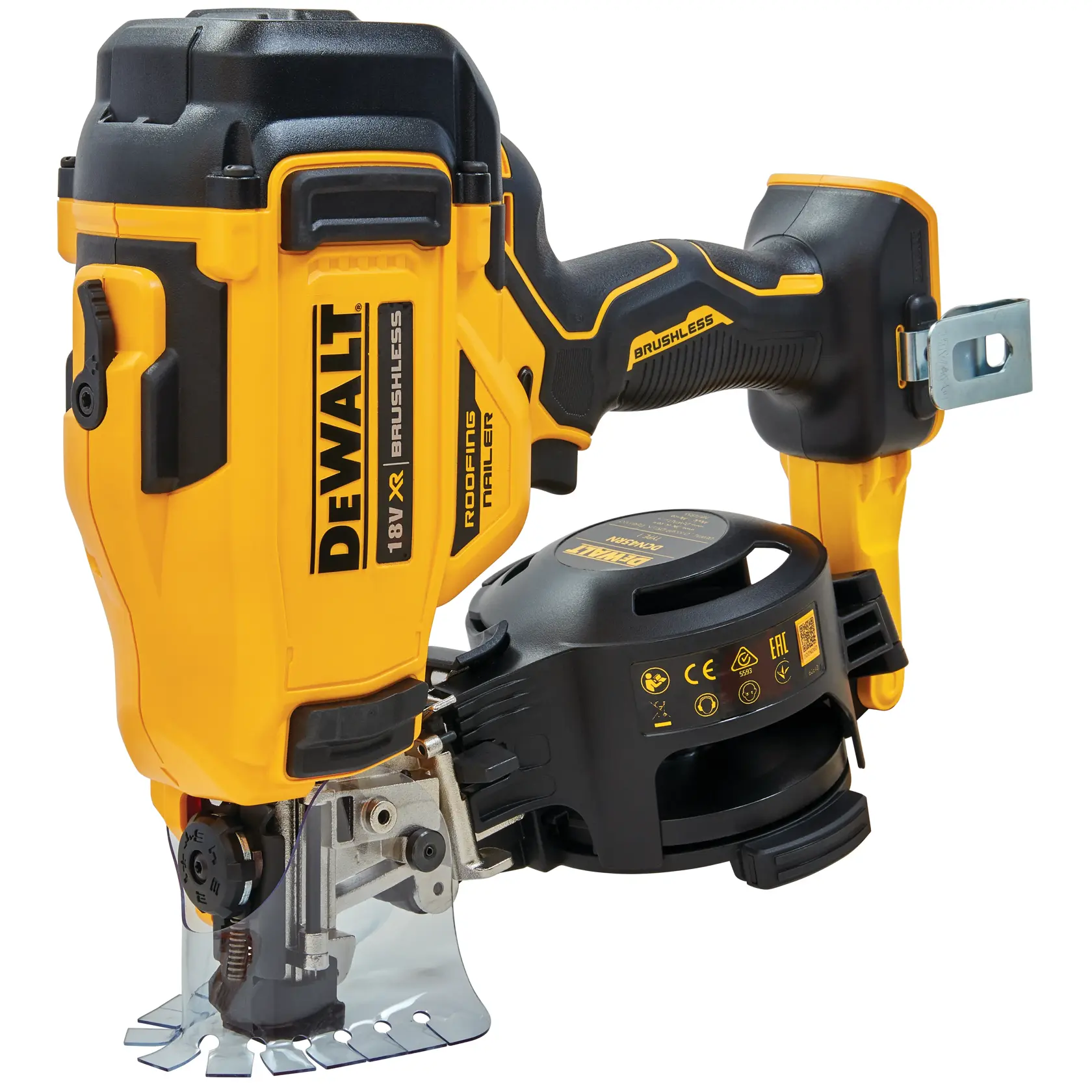 18V XR Brushless Roofing rolspijkertacker zonder accu's en lader in TSTAK