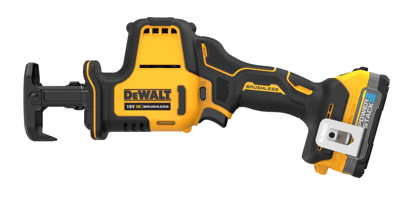 18V XR Brushless Sub Compact Reciprozaag - 1 X POWERSTACK Compact
