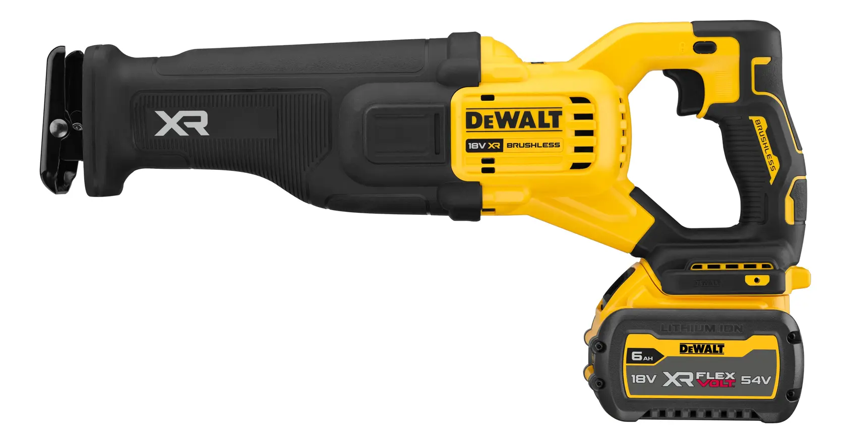 18V XR Reciprocating Saw With FLEXVOLT ADVANTAGE - 1 X 6Ah