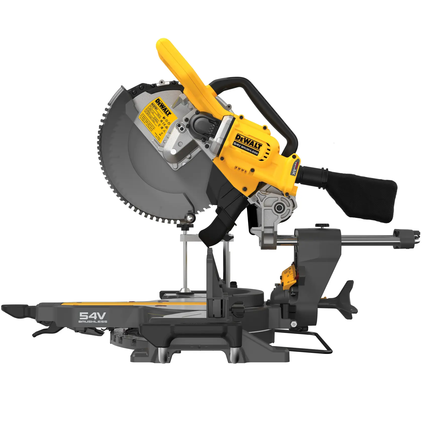 54V XR Flexvolt Scie à onglets radiale 305mm
