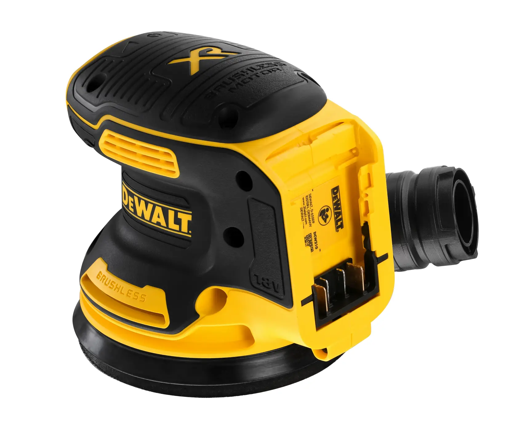 Ponceuse excentrique XR 18V 125mm Brushless - coffret TSTAK®