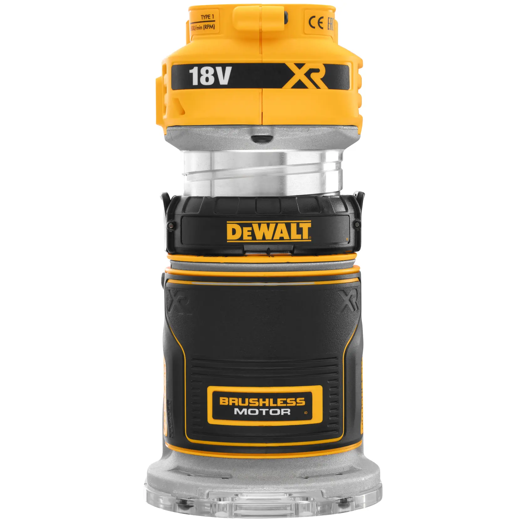 18V XR Brushless Défonceuse - body en emballage carton (sans accu ni chargeur)