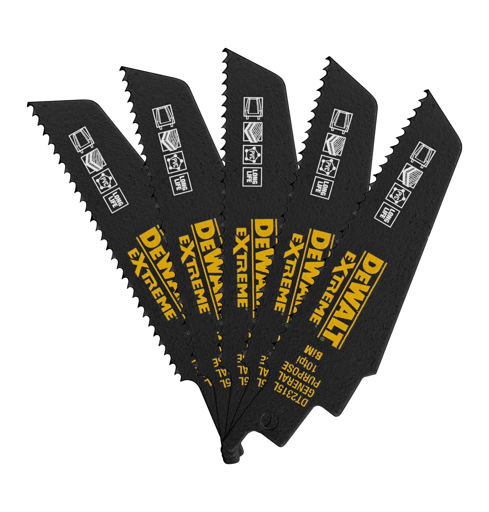 Graphic showing DEWALT XTREME Sub-Compact Series branding with the slogan 'Compact and Performance Packed' on a yellow background.