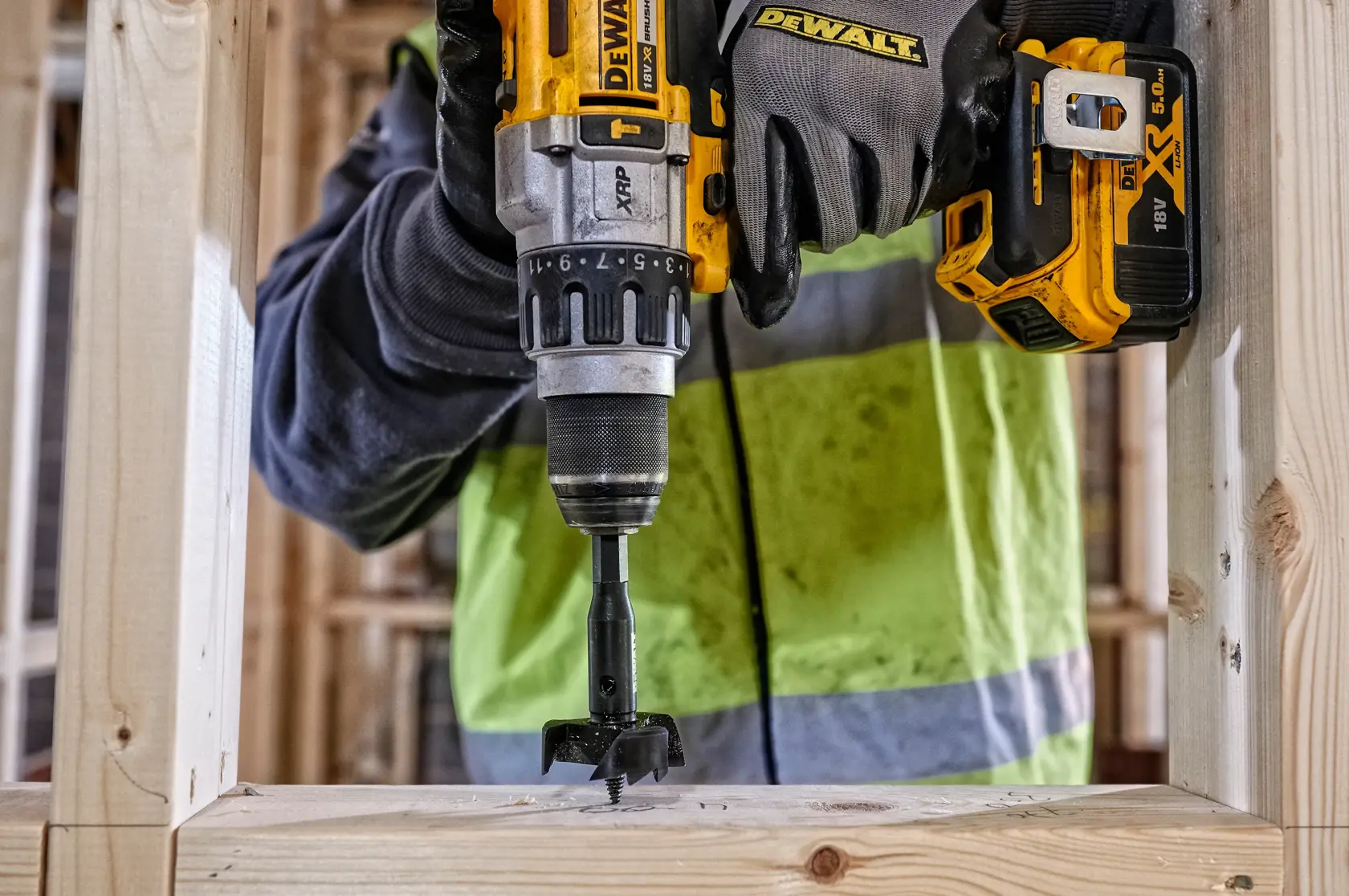 Machinehoutboor Ø51mm