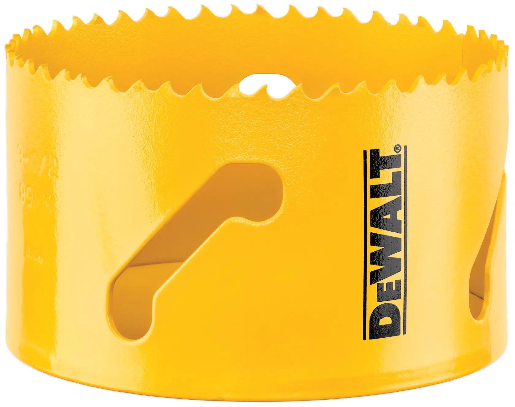 Scie cloche DEWALT DT90338, DT90338-QZ, jaune bord dentelé. Catégorie photographie.