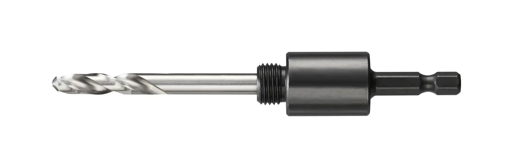 Quick Change adapter voor gatenzagen Ø14mm-30mm met 10mm centreerboor