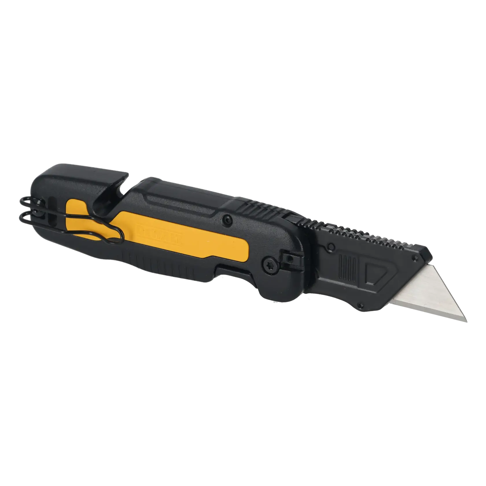 Couteau fixe pliable avec résevoir