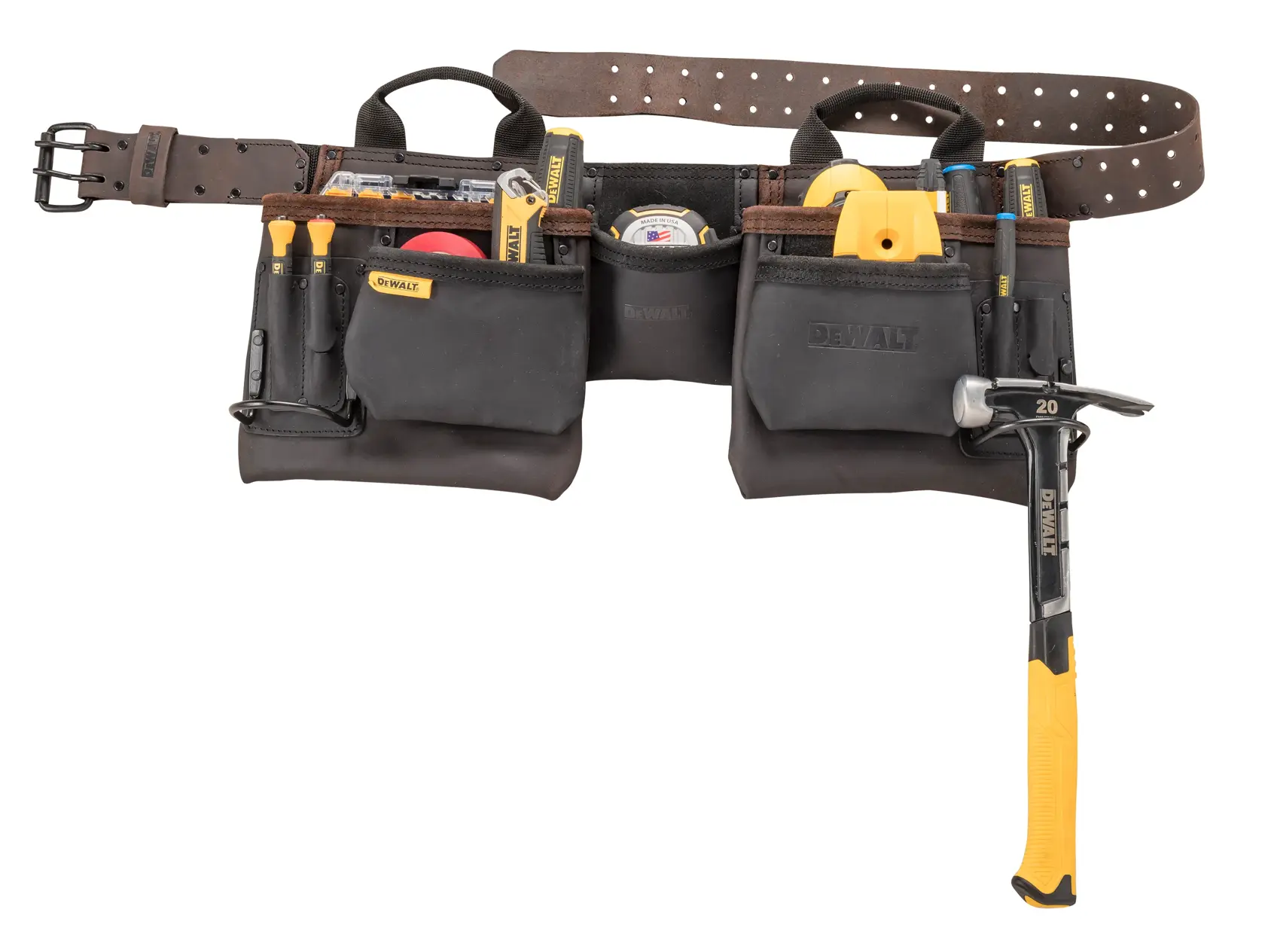 Ceinture porte-outils en cuir Apron