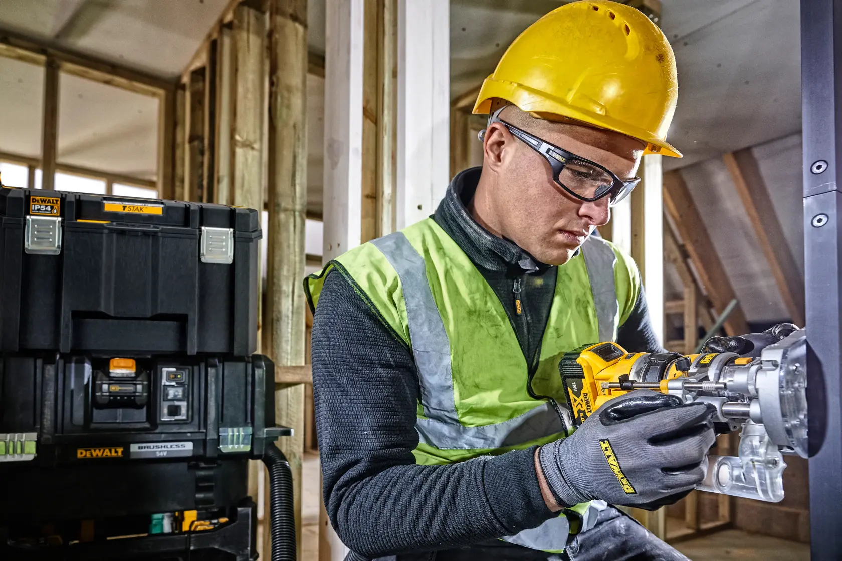 TSTAK® IP54 Boîte à outils avec poignée courte