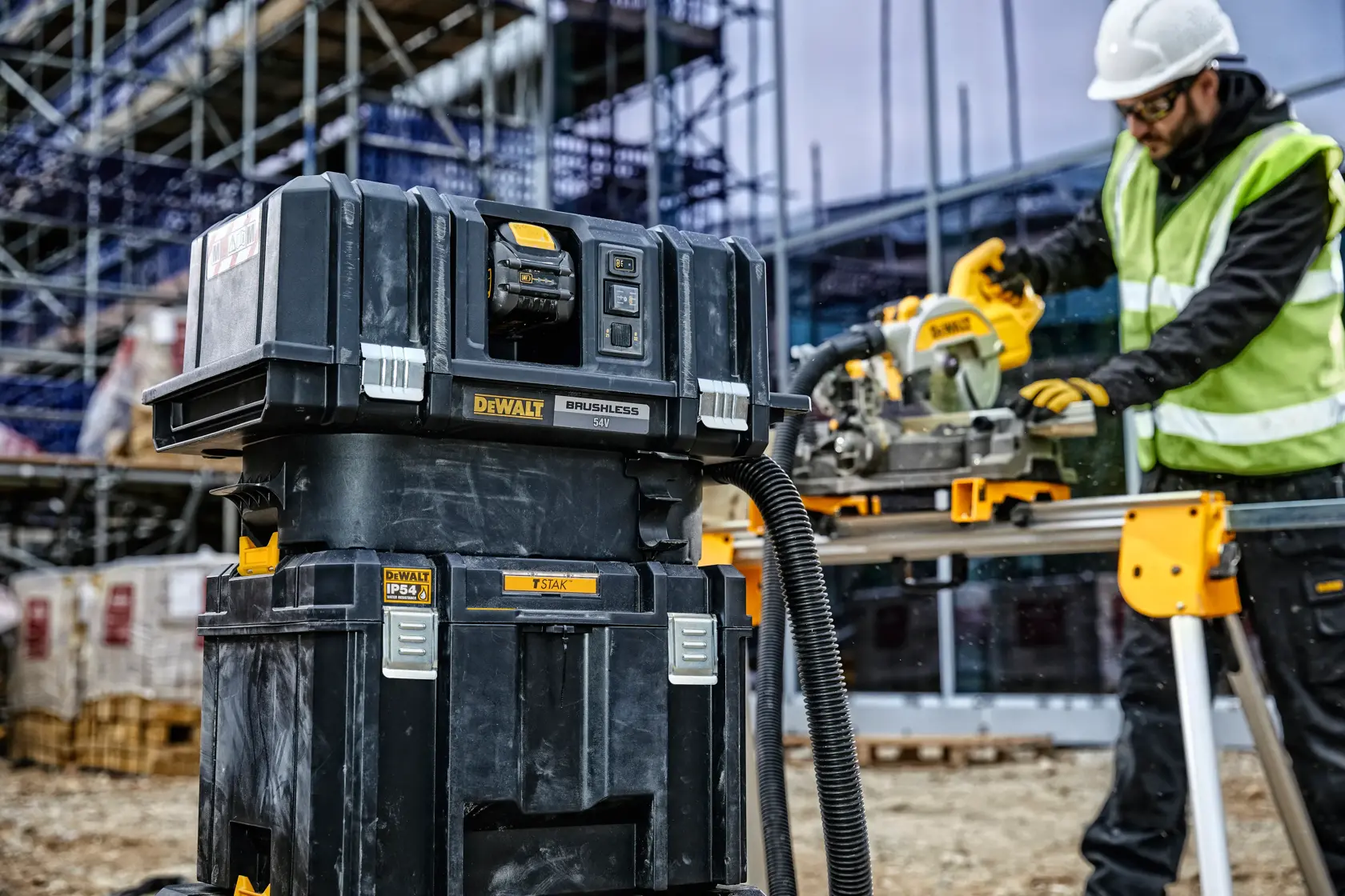 TSTAK® IP54 Boîte à outils avec poignée courte